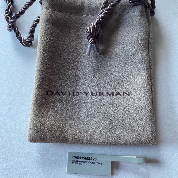 David Yurman Men’s Continuance Twisted Cable 26” Necklace - Picture 5 of 5